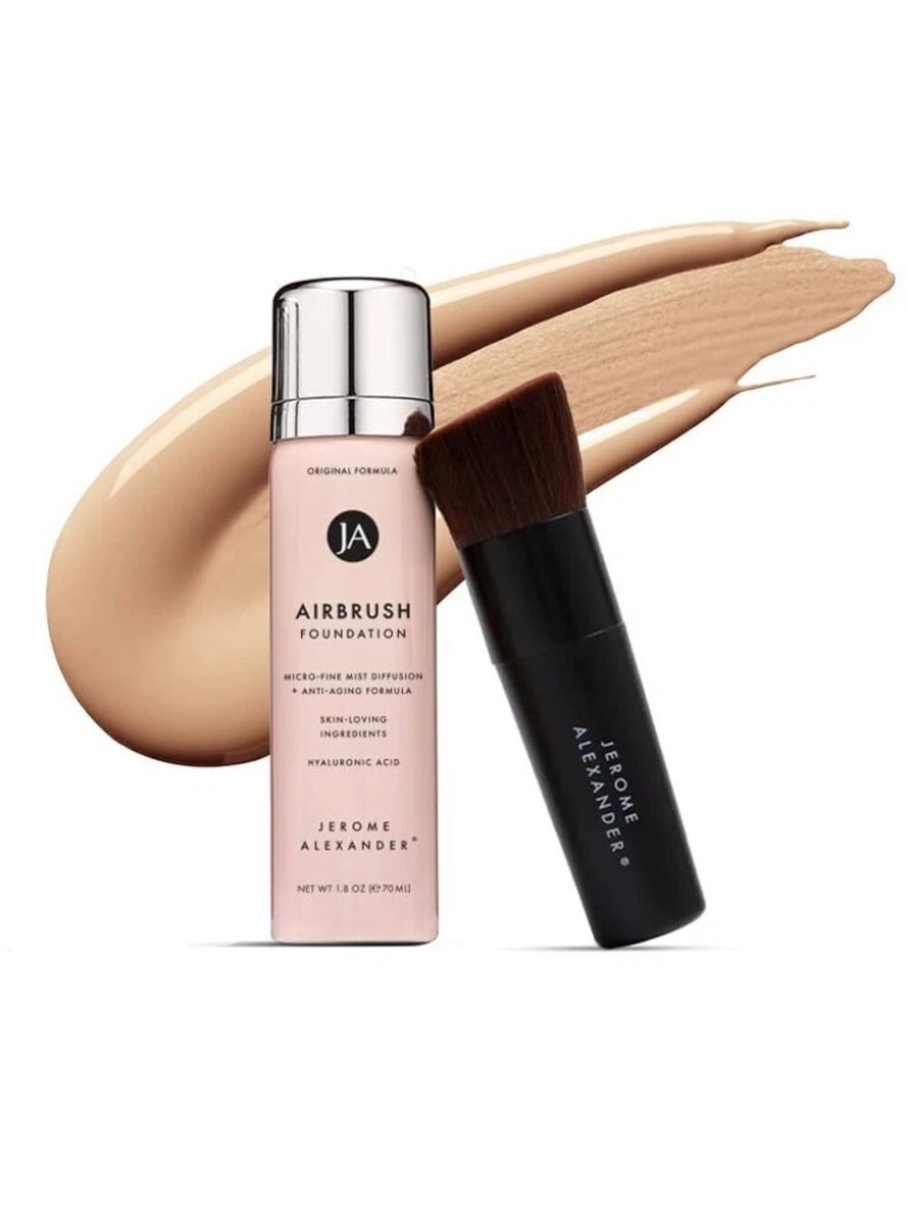 Jerome Alexander Airbrush Foundation Light Full Coverage Makeup Spray 1.8oz